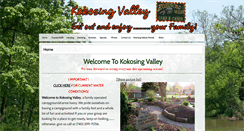 Desktop Screenshot of kokosingvalley.com